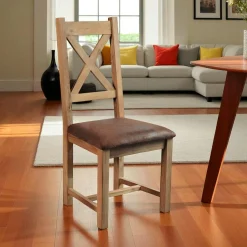 Allonge 40cm Chêne huilé pour table carrée 120cm FJORD