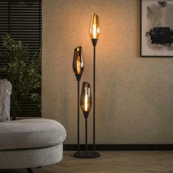 Ampoule globe 7 cm ambré LED filament lumière chaude (E27)