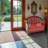 Banc coffre exotique hévéa 115x90cm TRADITION