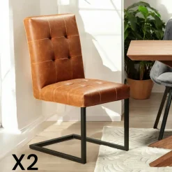Banc industriel vintage bois recyclé 180 cm LEEDS