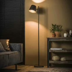 Banquette entrée noire - casier chaussures & portemanteau JENA