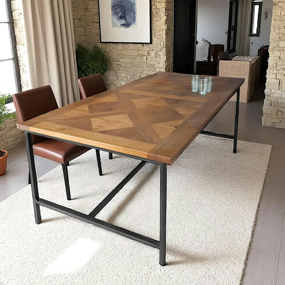 Bout de canapé en bois d'acacia F.S.C® rond D 40, 5 cm