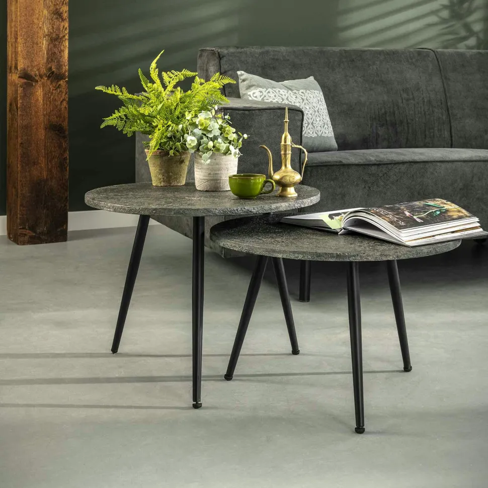 Buffet contemporain bois de sapin damier CARPATES