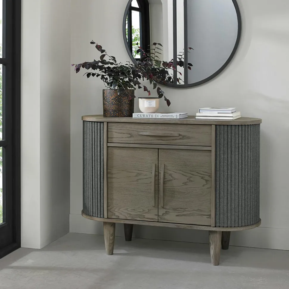 Buffet en bois avec accordéon 165 cm HOUSTON