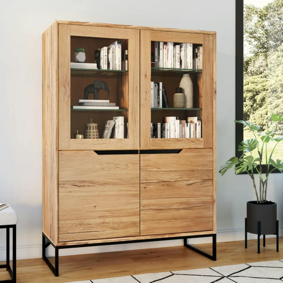 Buffet en bois de chêne huilé PALERME