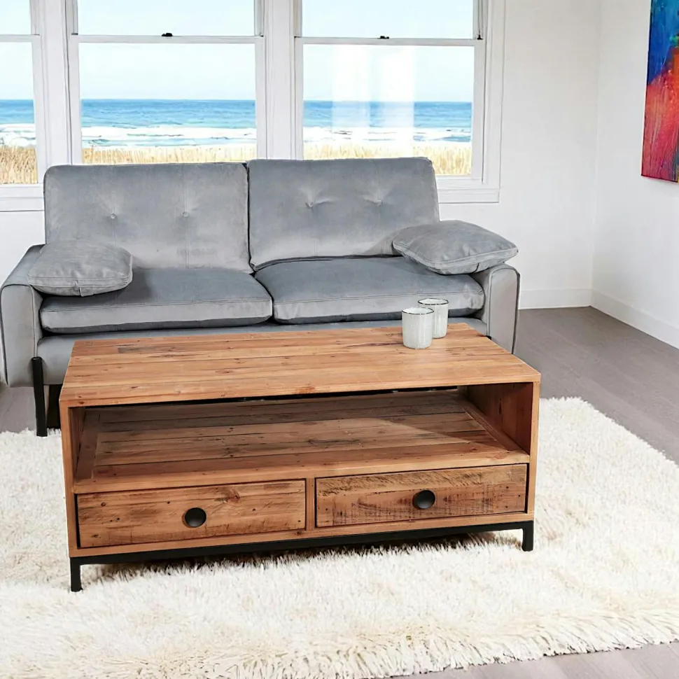 Buffet en bois recyclé 150 cm CANBERRA