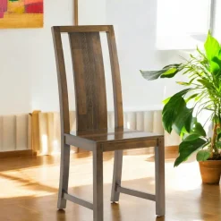 Chaise coloniale bois hévéa massif GALA