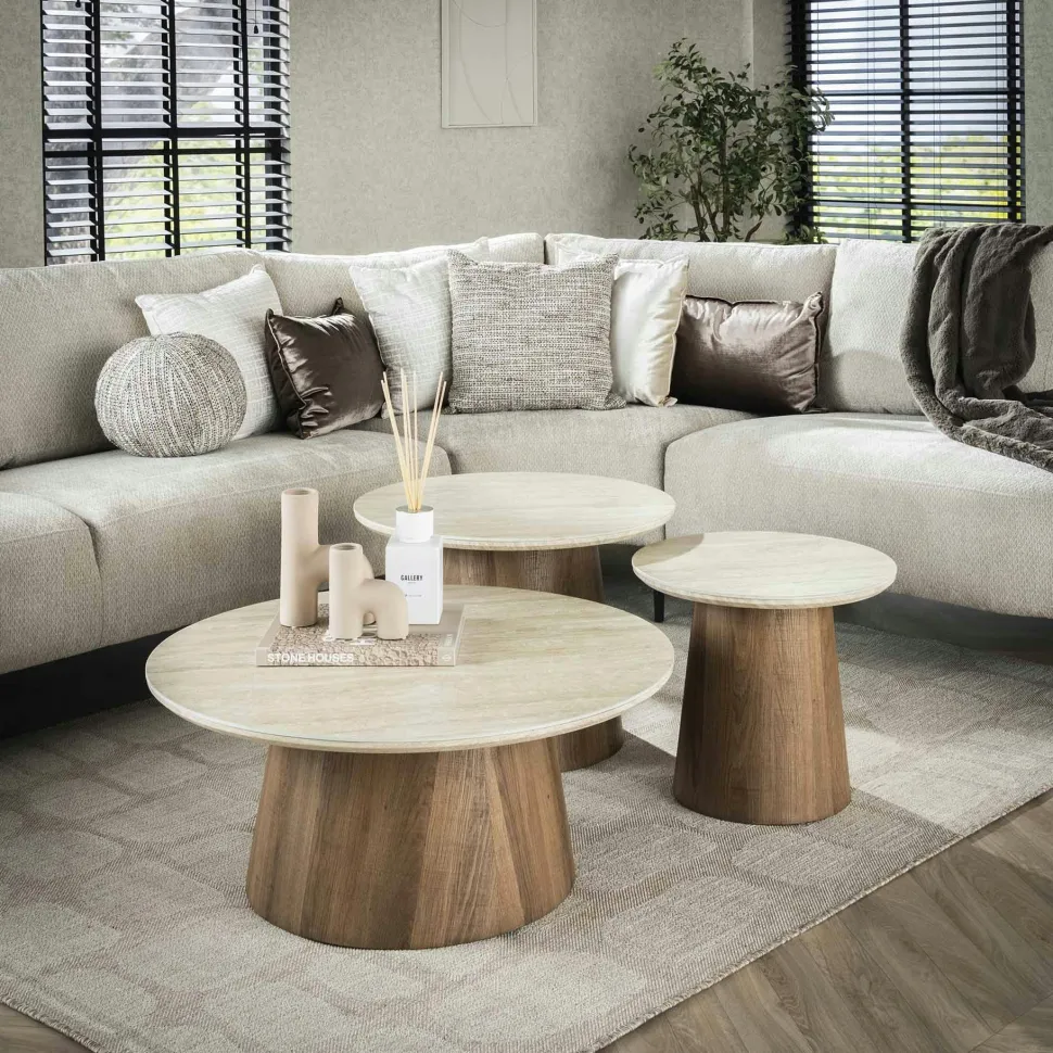 Chaise contemporaine pivotante rouille (lot de 2) LIGURIE