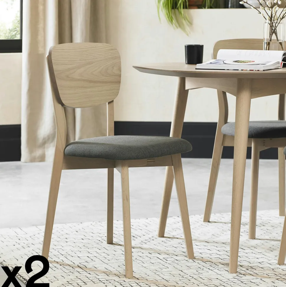 Chaise scandinave (lot de 2) COPENHAGUE