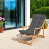 Chilienne grise pliante - grand confort SORA