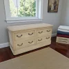 Commode 4 tiroirs hévéa 120x43x60cm TRADITION
