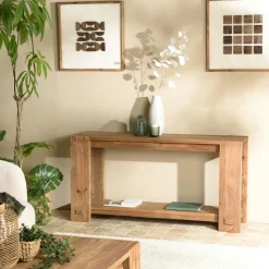 Console d'entrée en bois recyclé 160 cm DENVER