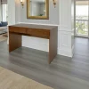Console Hévéa 2 tiroirs 120x60x78cm BALTIC