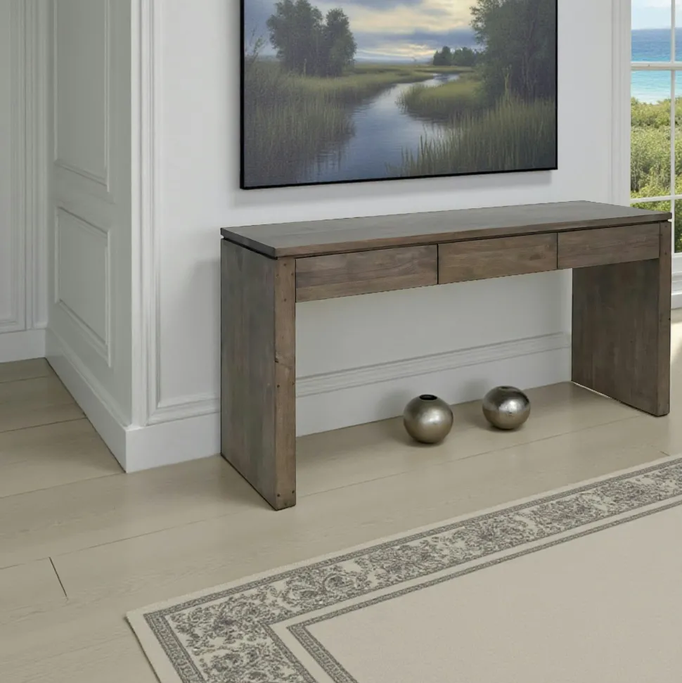 Console hévéa 152cm HELENA