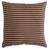 Coussin déco marron et beige BRUGES