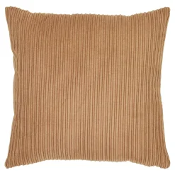 Coussin de canapé beige, motif linéaire BRUGES