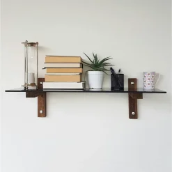 Décoration murale en métal et bois – arbre de vie