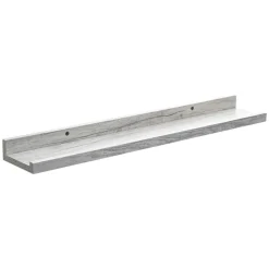 Etagère murale coloris chêne gris