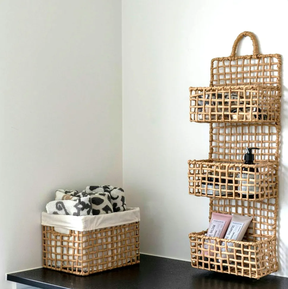 Etagère murale décorative - 3 niveaux, forme losange AVIALA