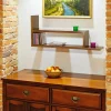 Etagère murale destructurée Hévéa 33x15x75cm TRADITION