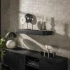 Etagère murale noire 100 cm TAJ