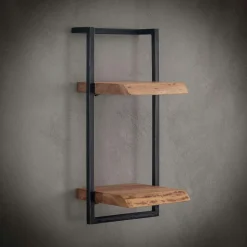 Etagère murale ronde en bois d'acacia Ø 35 cm (lot de 3) MELBOURNE