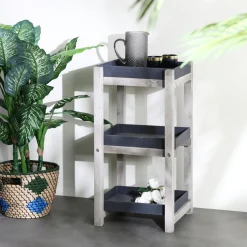 Etagère plante intérieur/extérieur gris foncé