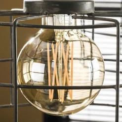 Lampadaire design 3 anneaux RALF