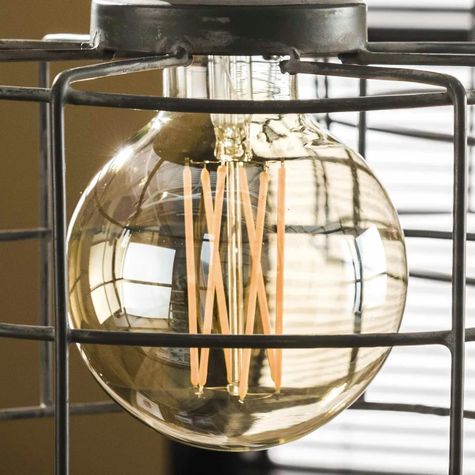 Lampadaire design 3 anneaux RALF
