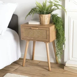 Lampe décorative pied bambou LUCKNOW