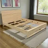 Lit 2 places Hévéa pour couchage 180x200 187x212x97cm BALTIC