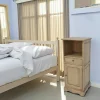 Meuble de rangement Hévéa 1 porte, 1 tiroir, 1 niche 45x42x107cm TRADITION