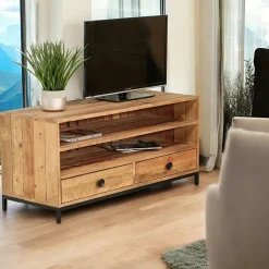 Meuble tv en bois recyclé CANBERRA