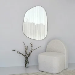 Miroir design organique 75 cm, forme libre CODY