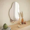Miroir design organique forme flaque d'eau 72 cm CODY