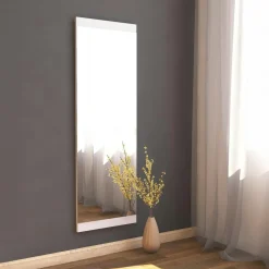 Miroir rectangulaire noir 120 cm - à poser ou suspendre CODY