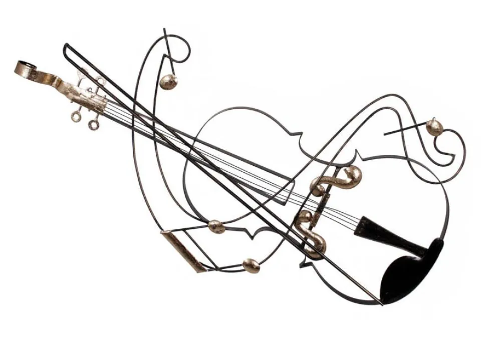 Objet déco à poser violoncelliste