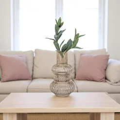 Panier de rangement en coton beige pour la maison (lot de 3)