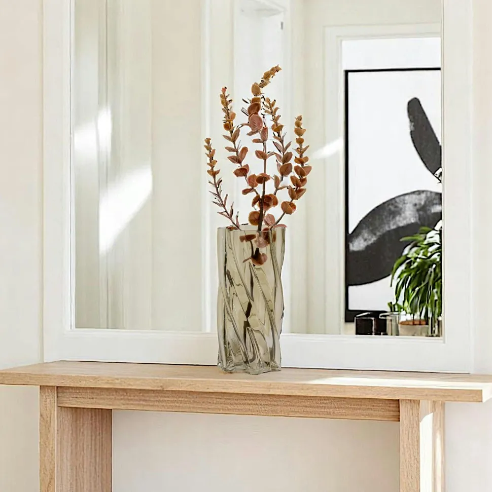 Panier de rangement en coton beige pour la maison (lot de 3)