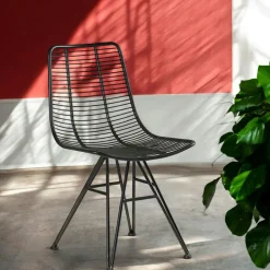 Plafonnier industriel noir – 8 lampes, design circuit MARATEA