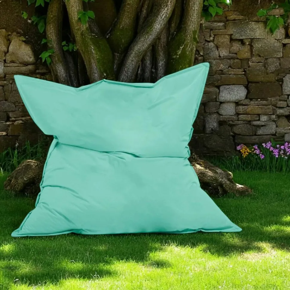 Pouf XXL extérieur bleu 180 cm ARTA