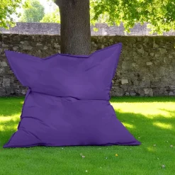 Pouf XXL extérieur bleu 180 cm ARTA
