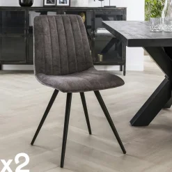 Rallonge pour les tables en chêne brun bords naturels 200 et 240 cm PALERME (50 cm)