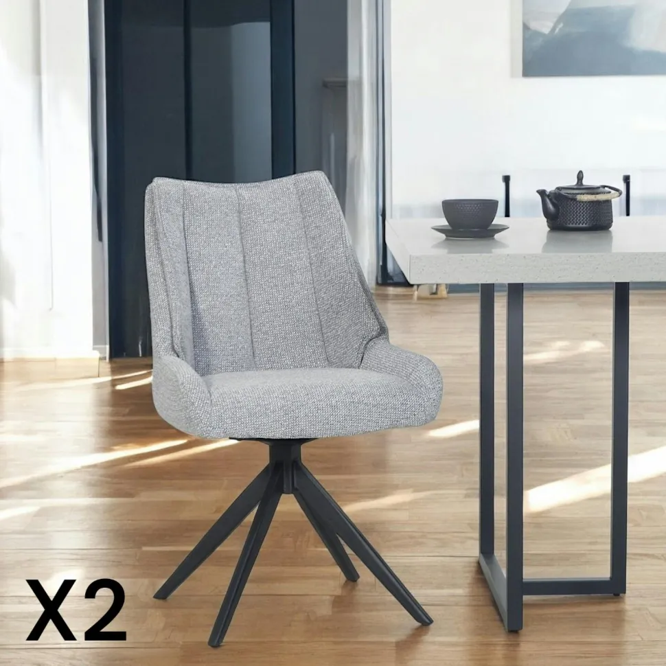 Rallonge pour table ronde extensible en chêne huilé 140 cm PALERME (50 cm)