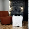 Sellette effet pierre 46 cm TRINITE