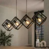 Suspension design 4 cubes en métal RALF