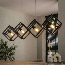 Suspension design 4 cubes en métal RALF