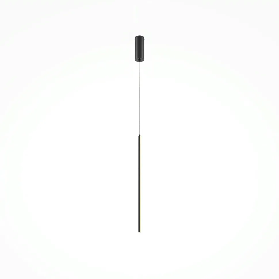 Suspension design dorée – 1 barre verticale LED 415 cm SALEM