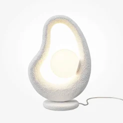 Suspension design effet béton gris – globe central LULING