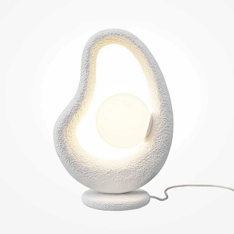 Suspension design effet béton gris – globe central LULING